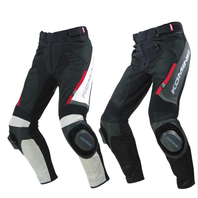 Riding Gear - Komine Summer Motorcycle Riding Pants Racing