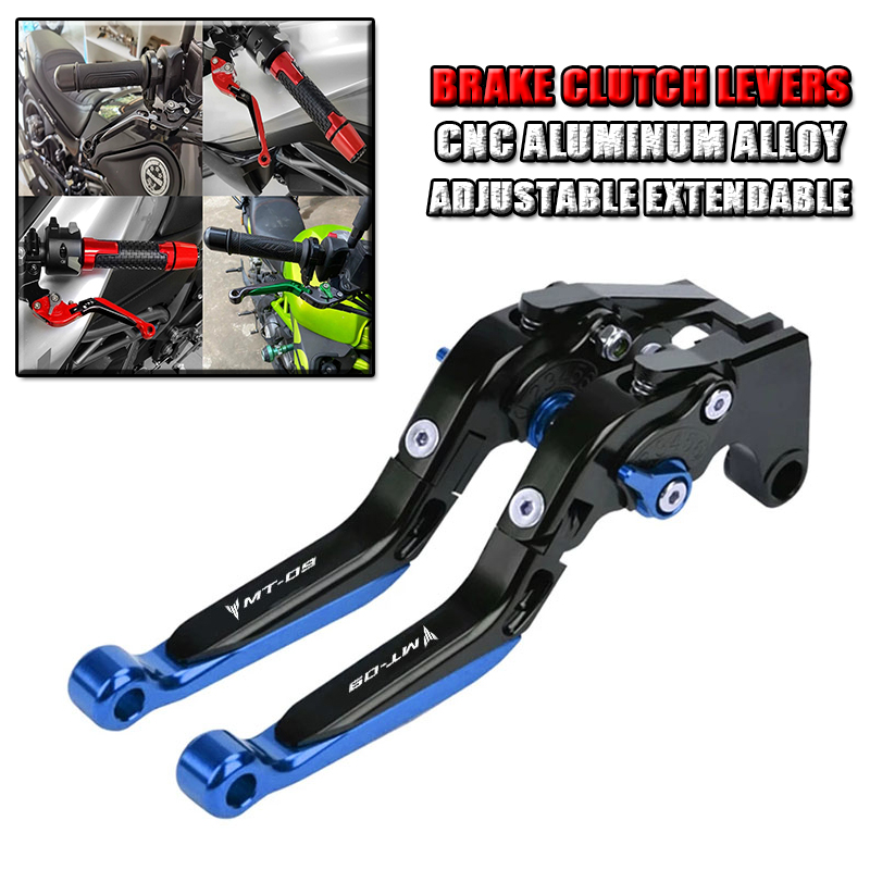 FOR YAMAHA MT-09 MT09 MT mt 09 - Cnc Aluminum Adjustable Brake Clutch Levers review and price