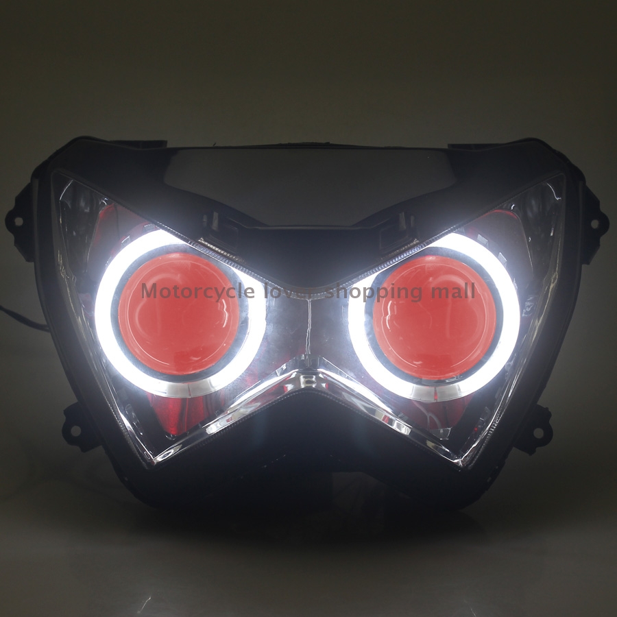 Motorcycle Head Light Custom L - Universal Motorcycle Led Headlight Projector review and price