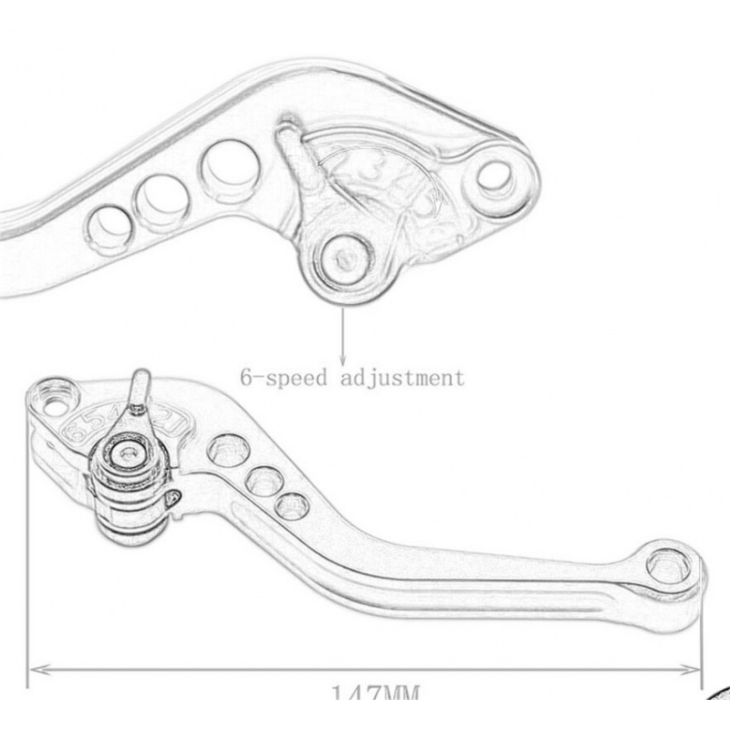 For Honda CBR954RR CBR 954 RR  - Cnc Aluminum Adjustable Brake Clutch Levers review and price
